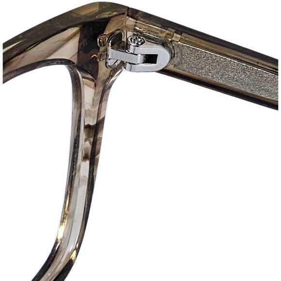 Warby Parker Women's Eyeglass Frames Hughes 207 Tan Crystal 49-19 140 New Demo - Picture 5 of 13